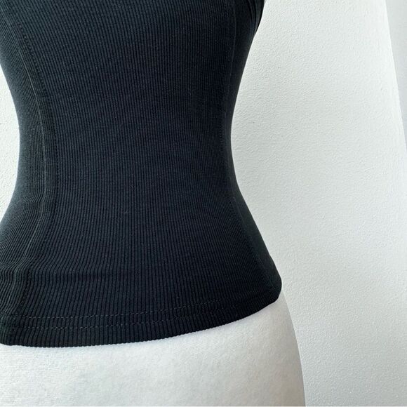Commense Square Neck Corset Black Pull On Tank SZ S NWT - Picture 7 of 15